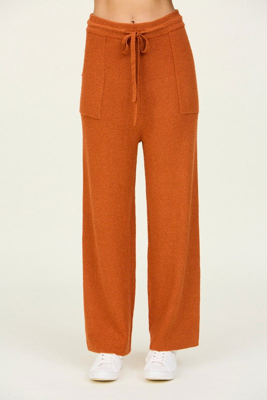 Rust Sweater Bottom- PANT ONLY