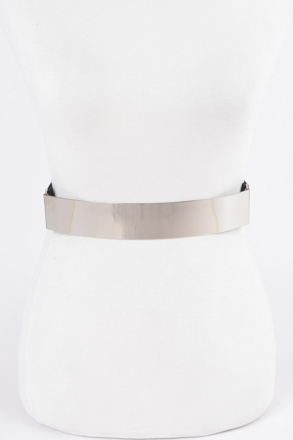 BAR BELT - SILVER