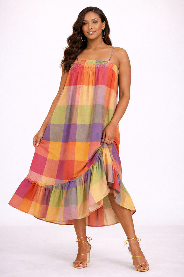 Plaid Dress