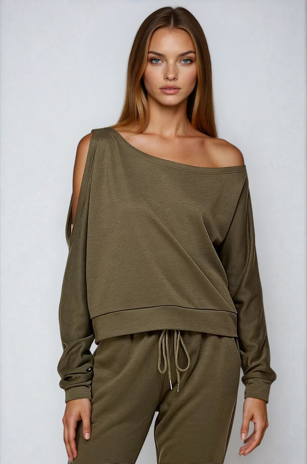 Olive After 5 Set- Sweater Only