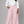 Pink Super Wide Leg Denim Trouser