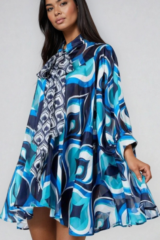 Multi Bow Swing Tunic