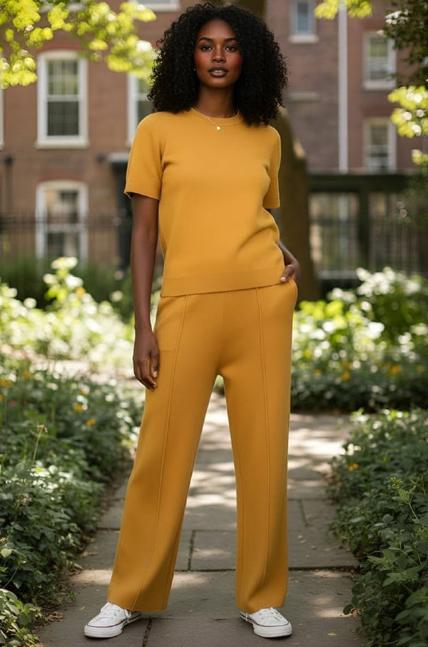 Mustard Sweater Bottom