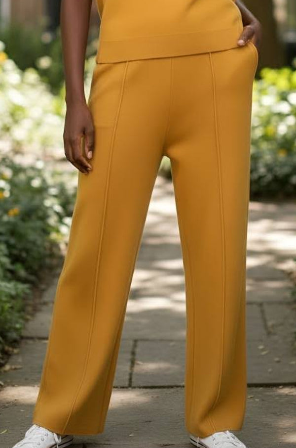 Mustard Sweater Bottom