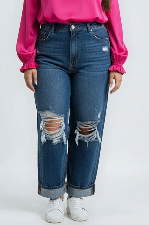 Shiny Magenta Bishop Top