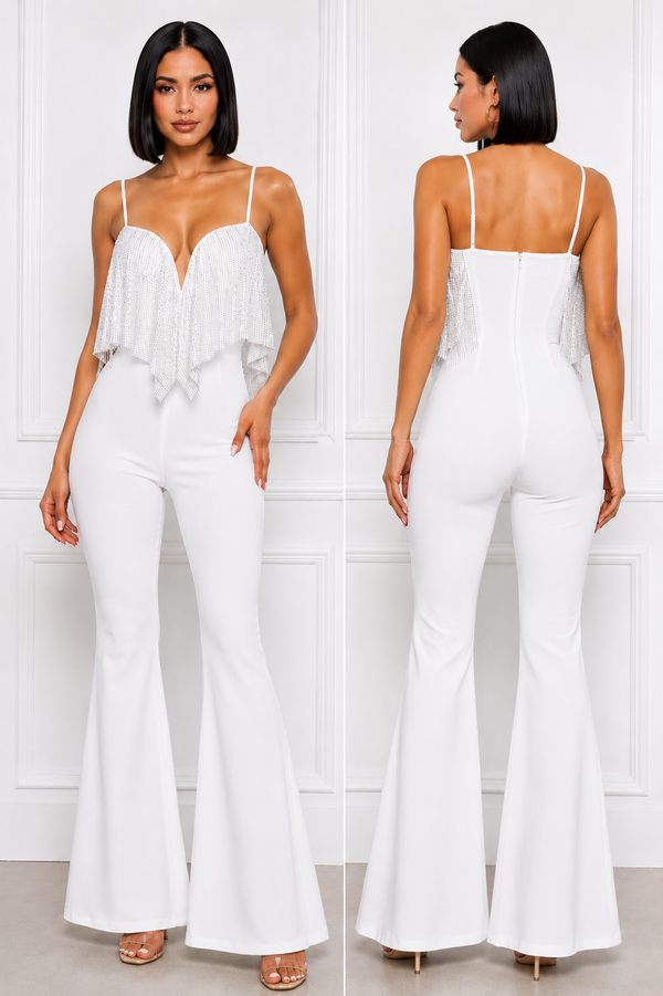 Elaine Rhinestone Jumpsuit