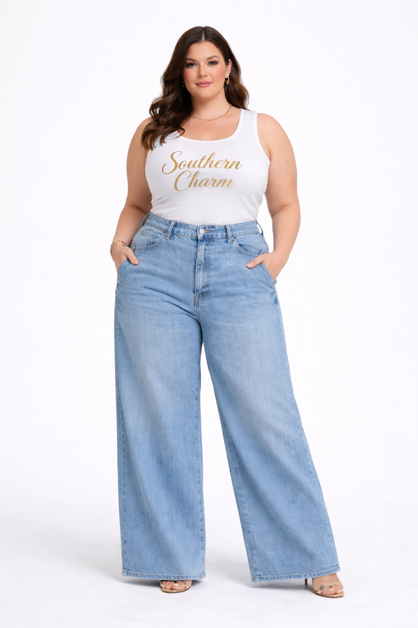 Curvy Perfect Wide Denim