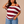 Stripe Open Shoulder Top