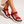 Red/Gold Strap Sandal