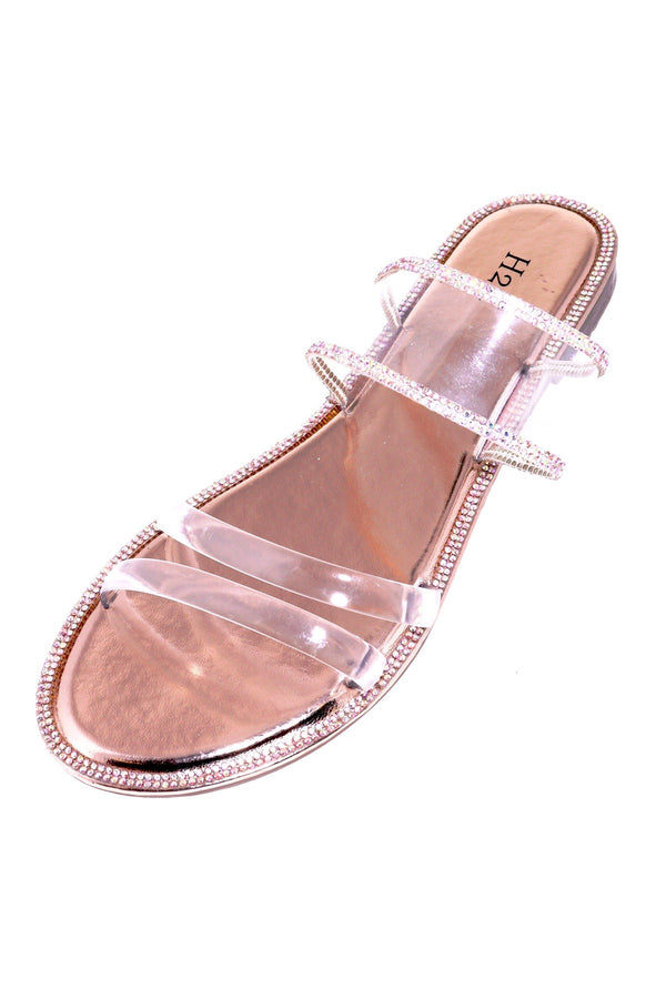 Rose Gold Diamond Sandal
