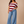 Stripe Open Shoulder Top